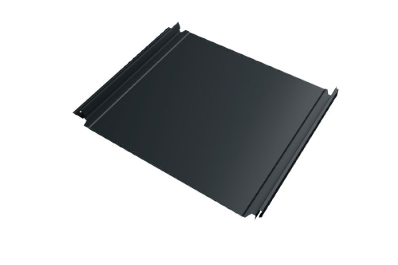 Кликфальц Double Pro Grand Line 0,5 Velur X с пленкой на замках RAL 7016 антрацитово-серый