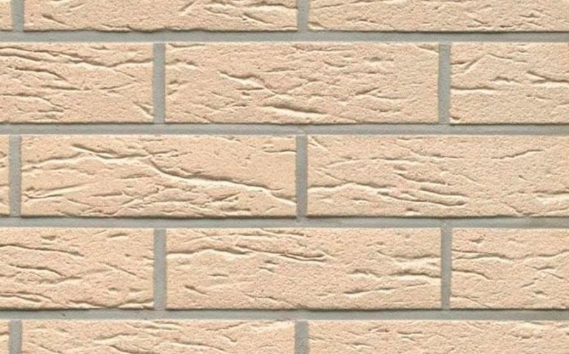 Клинкерная облицовочная плитка ручной формовки Feldhaus Klinker NF 14 R116 perla mana 240*71*14 мм