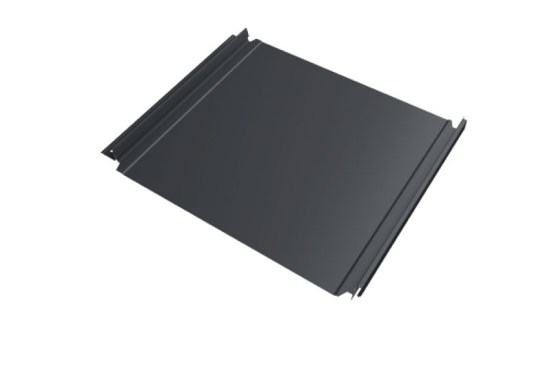 Кликфальц Double Pro  Line  Grand Line 0,5 PurPro Matt 275 с пленкой на замках RAL 7024 мокрый асфальт