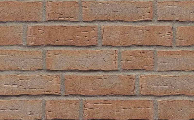 Клинкерная облицовочная плитка ручной формовки Feldhaus Klinker NF 14 R681 sintra terracotta bario 240*71*14 мм