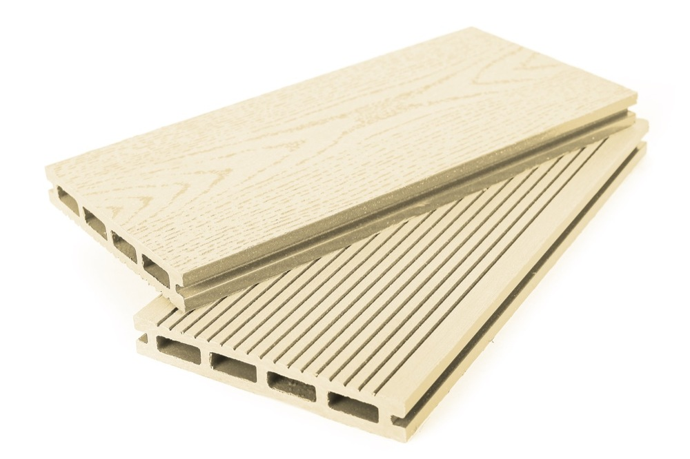 Террасная доска Grand Line 140 мм слоновая кость,3 м.