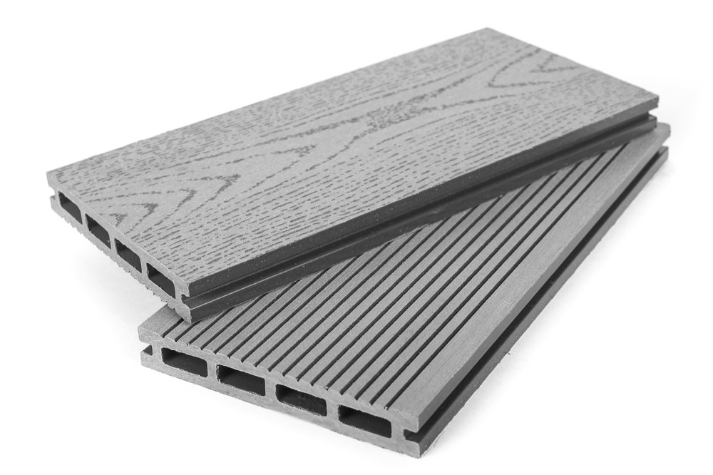 Террасная доска Grand Line 140 мм серый ,3 м.