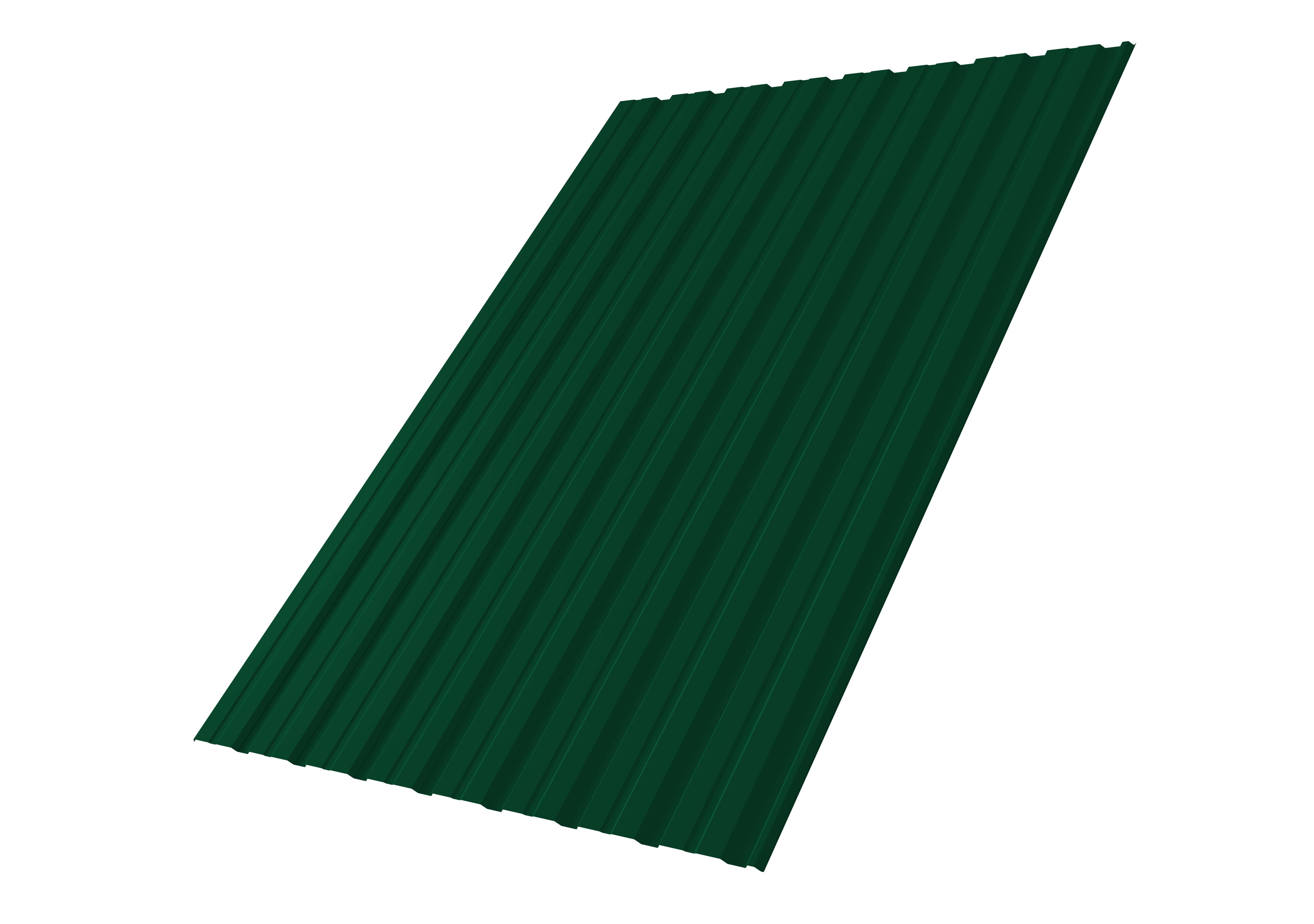 Профнастил С10R 0,45 Drap RAL 6005 зеленый мох