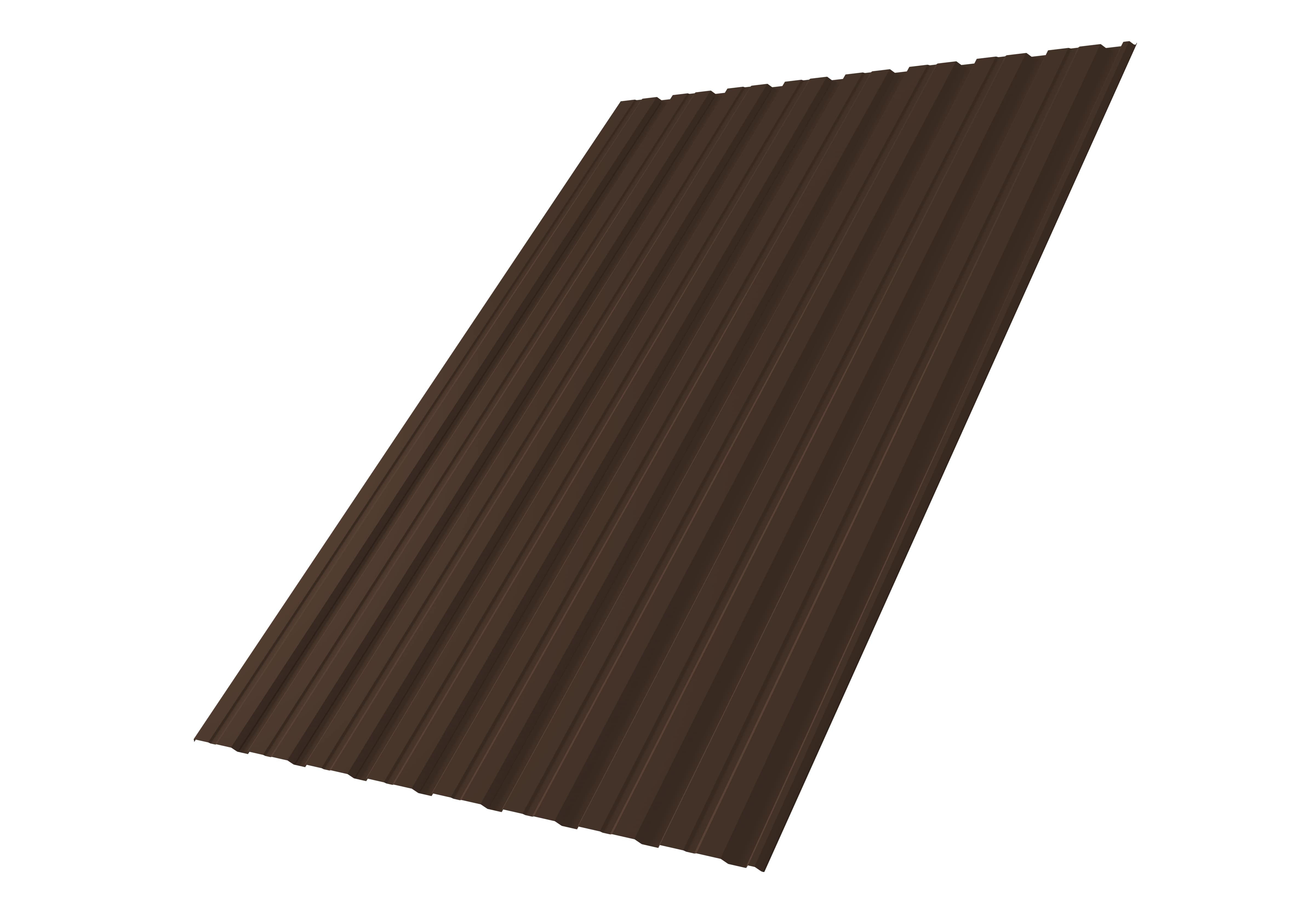 Профнастил С10R 0,45 Drap RAL 8017 шоколад