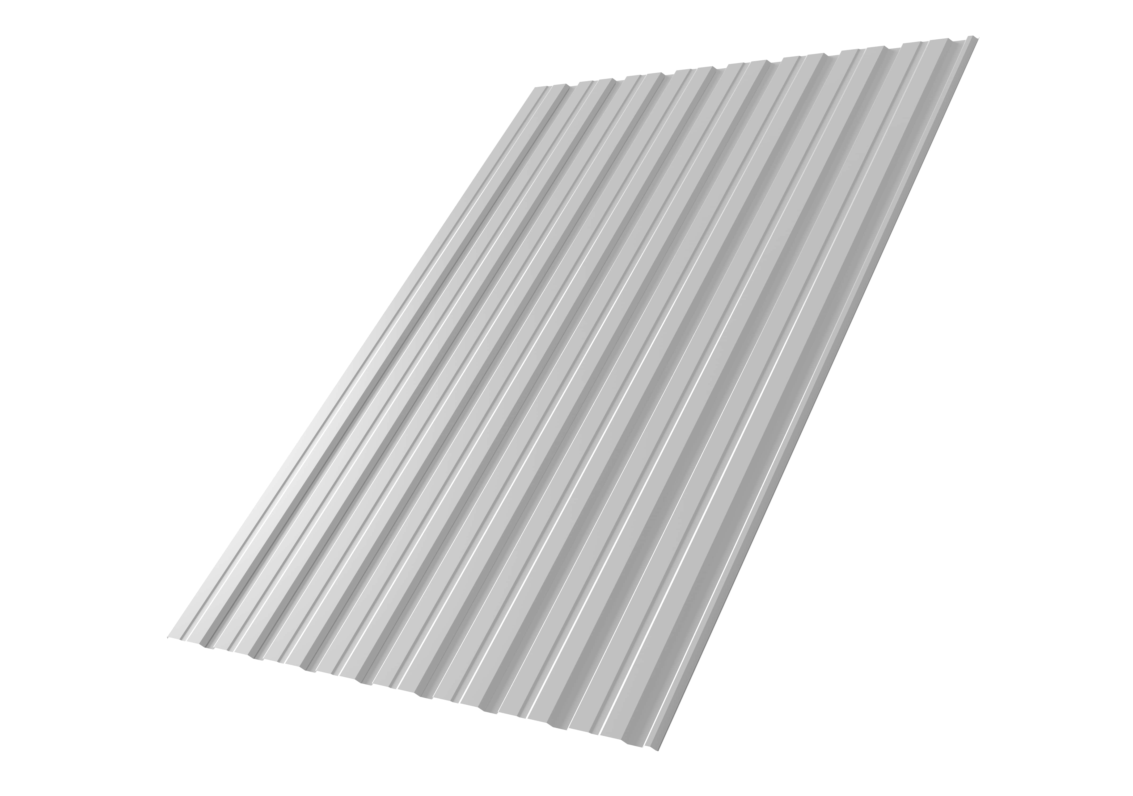 Профнастил С10R 0,45 Drap RAL 9003 сигнальный белый