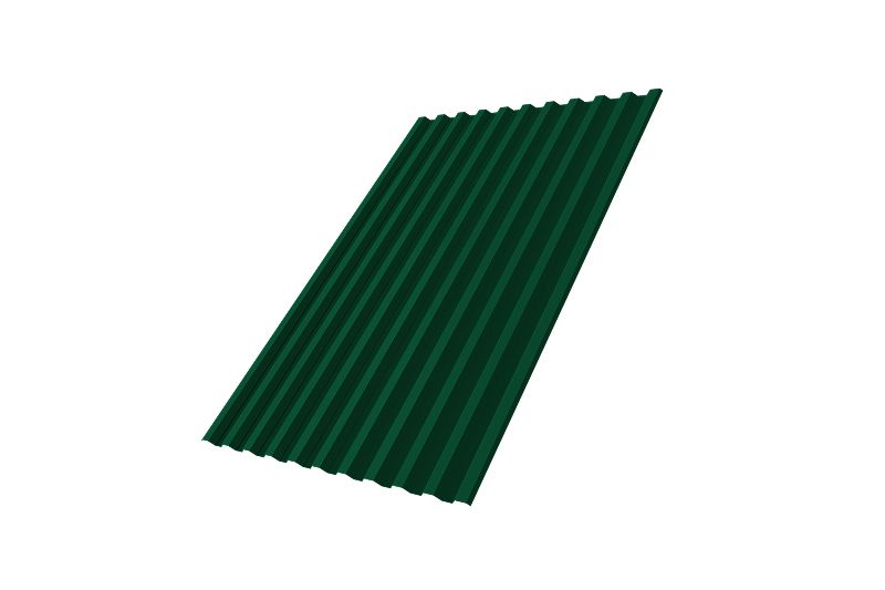 Профнастил С21R 0,45 Drap RAL 6005 зеленый мох