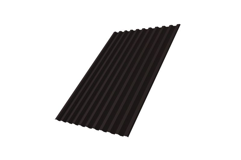 Профнастил С21R 0,45 Drap RAL 9005 черный