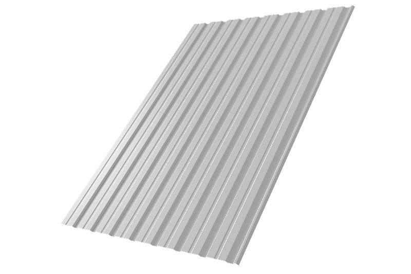 Профнастил С10R 0,5 Satin RAL 9003 сигнальный белый