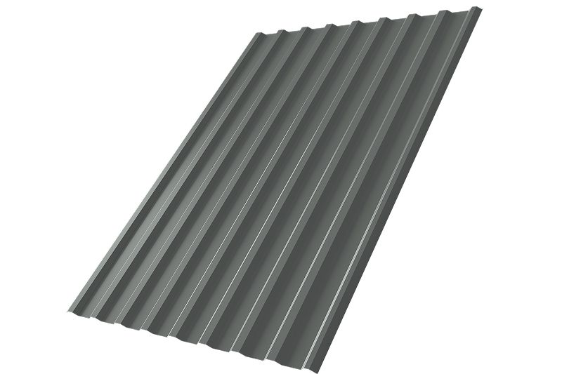 Профнастил С20R 0,4 PE RAL 6005 зеленый мох