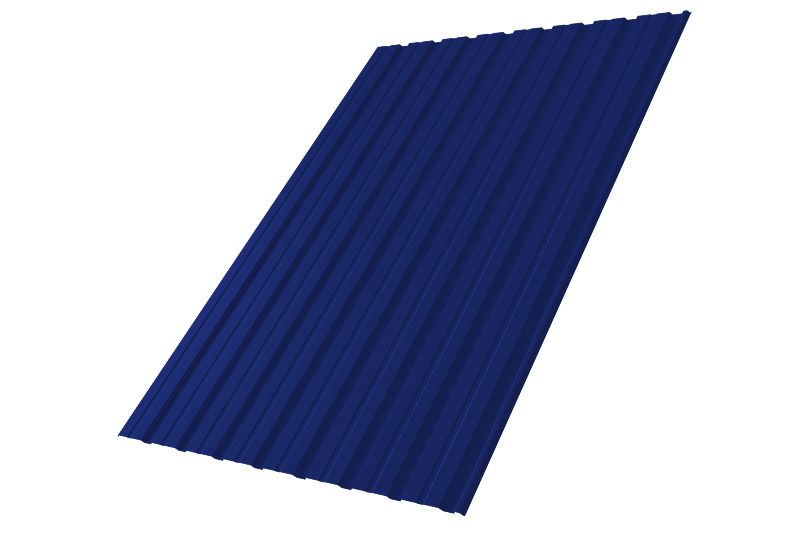 Профнастил С21R 0,45 PE RAL 6005 зеленый мох