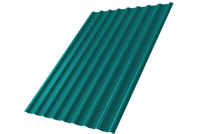 Профнастил С21R 0,5 PE RAL 7004 сигнальный серый