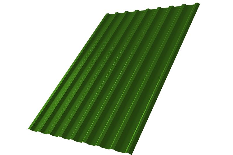 Профнастил С21R 0,5 PE RAL 7024 мокрый асфальт