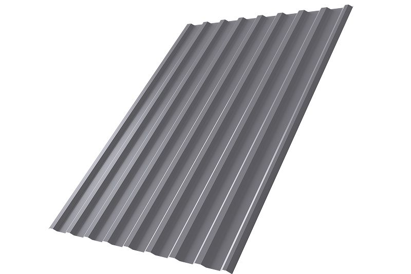 Профнастил С20R 0,7 PE RAL 7004 сигнальный серый