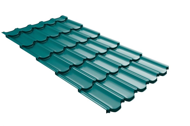 Профиль волновой Kvinta Plus 3D 0,45 PE RAL 5021 водная синь