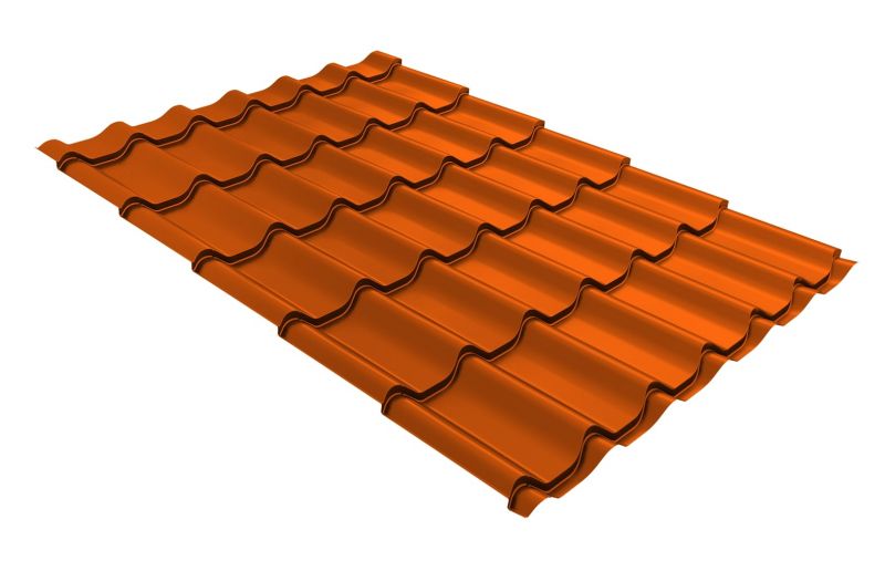 Профиль волновой Classic 0,45 PE RAL 2004 оранжевый