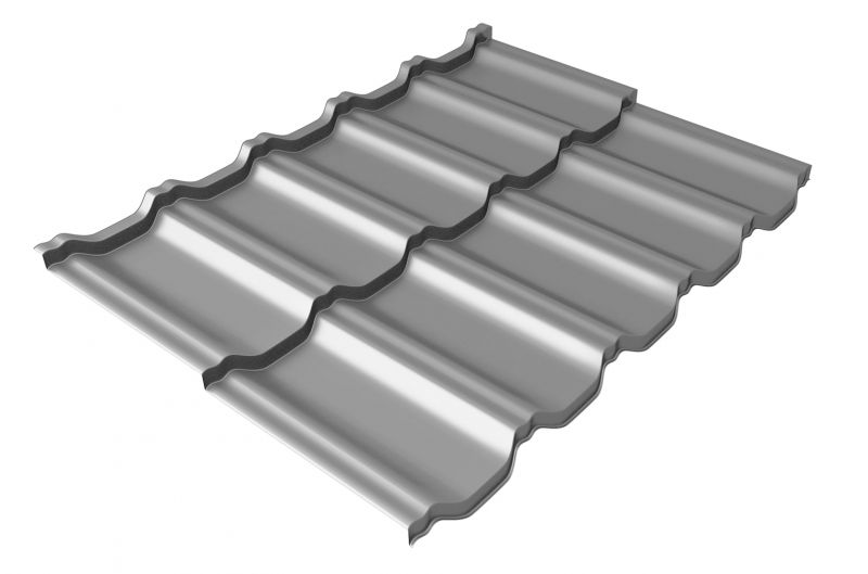 Профиль волновой Kvinta Uno 0,5 PE RAL 9003 сигнальный белый