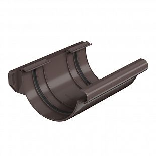 ТехноНиколь Соединитель желоба коричневый