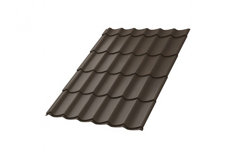 Металлочерепица МП Ламонтерра (VALORI-20-OxiBеige-0.5)