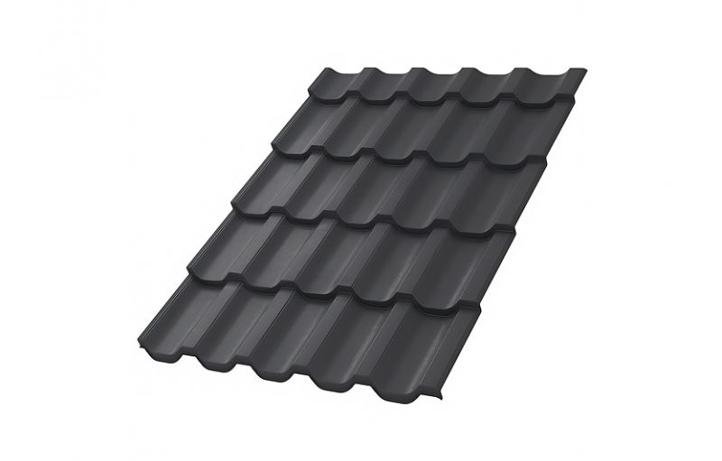 Металлочерепица МП Трамонтана-S (VALORI-20-Grey-0.5)