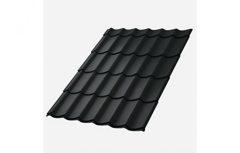 Металлочерепица МП Ламонтерра-X (VikingMP E-20-7016-0.5)