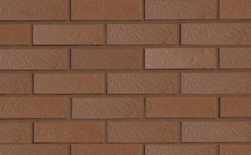 Клинкерная облицовочная плитка Roben NF9 Braun рельефная, 240*71*9 мм