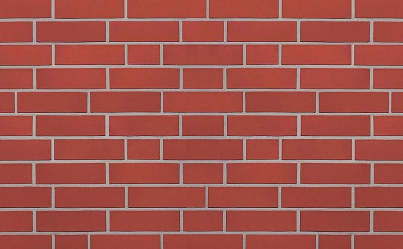 Клинкерная облицовочная плитка Roben NF14 Westerwald Rot гладкая, 240*14*71 мм