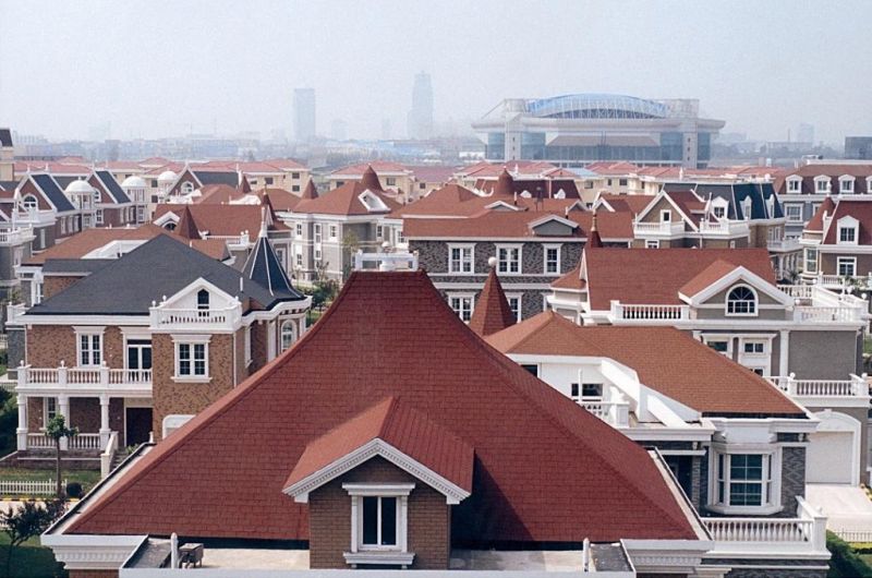 Гибкая черепица Docke Крона, красный