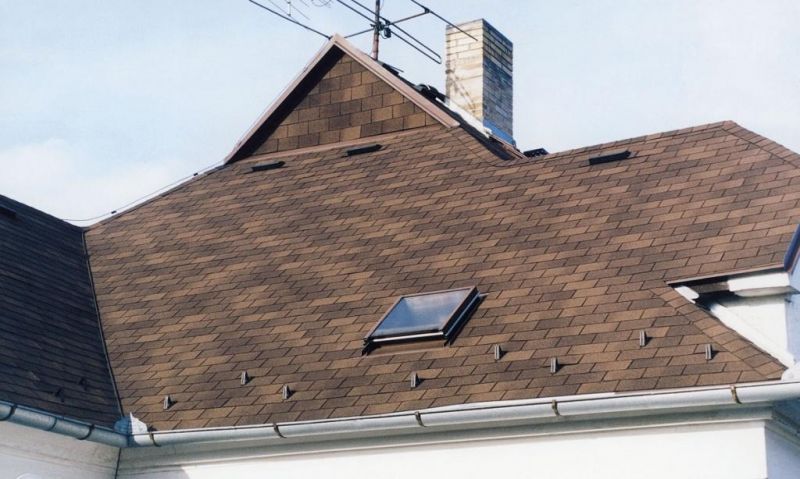Гибкая черепица Docke Крона, коричневый