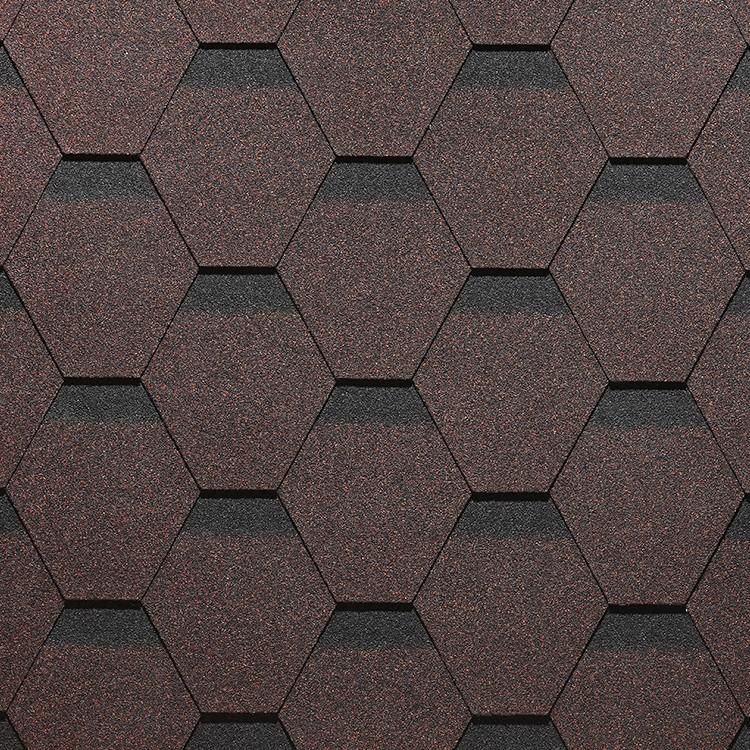 Гибкая черепица Docke Кёльн, корица