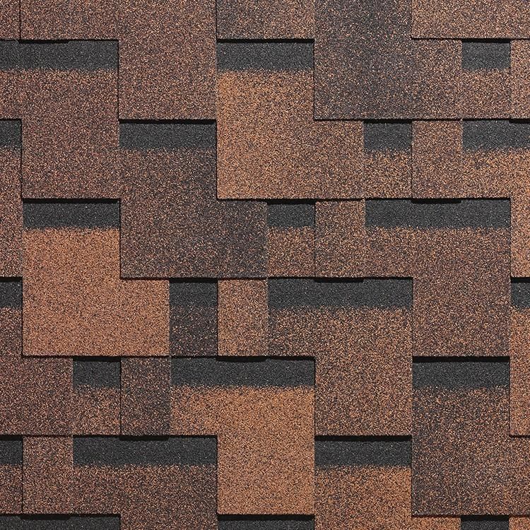 Гибкая черепица Docke Гранада, кофе