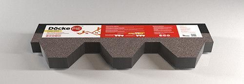 Гибкая черепица Docke Шеффилд, миндаль