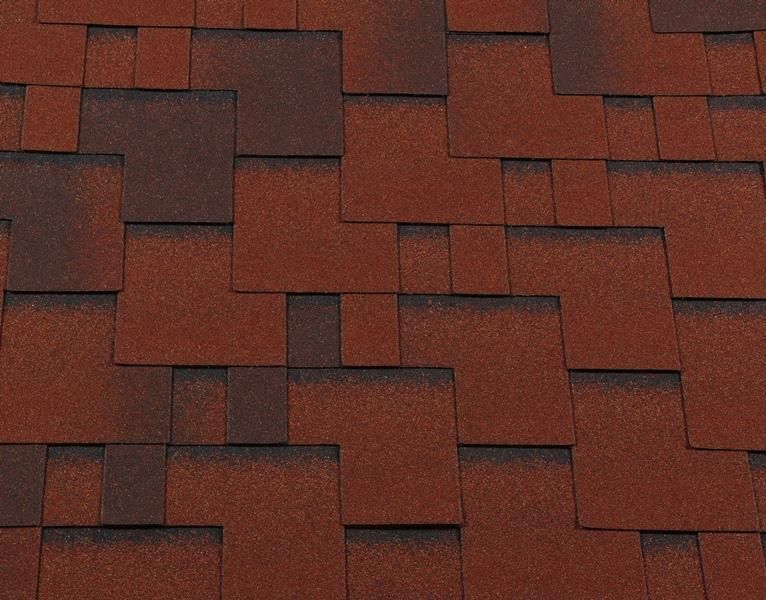 Гибкая черепица Shingle Roofshield Premium Модерн Миндальный
