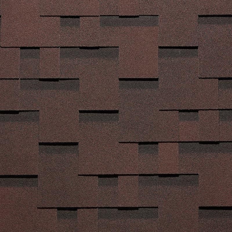 Гибкая черепица Docke / Деке PIE PREMIUM ГЕНУЯ,Зрелый Каштан