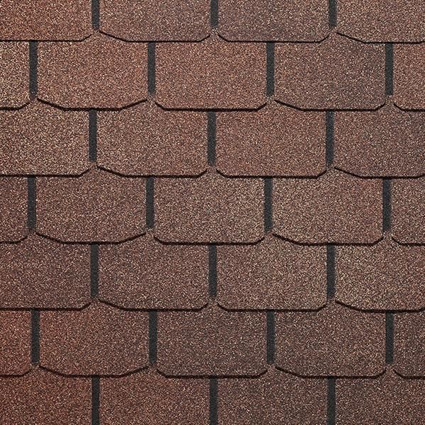 Гибкая черепица Docke / Деке PIE PREMIUM ЦЮРИХ,Арахис