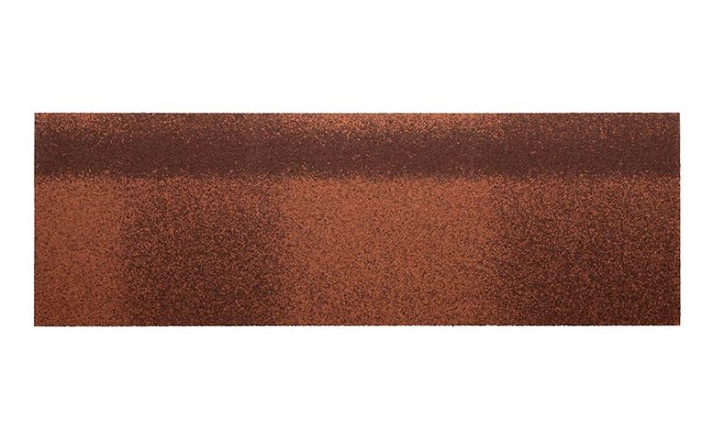 Коньково-карнизная черепица 6,6 кв м в уп 16,8/20 п.м Капучино HR-14