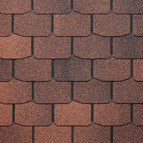 Гибкая черепица Docke / Деке PIE PREMIUM ЦЮРИХ,Кофе