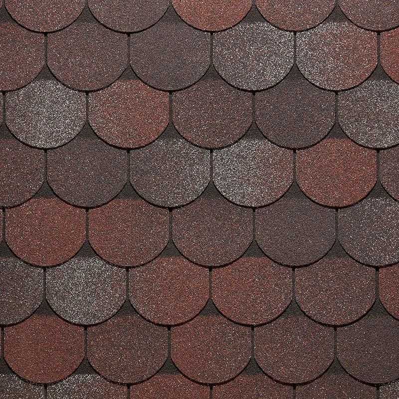 Гибкая черепица Docke Льеж, слива