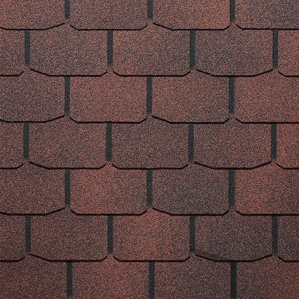 Гибкая черепица Docke Цюрих чили