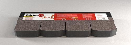 Гибкая черепица Docke Цюрих чили