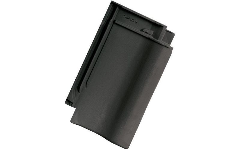 Керамическая черепица Tondach Rumba antracite engobe 40