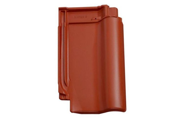 Керамическая черепица Tondach Samba red engobe 10