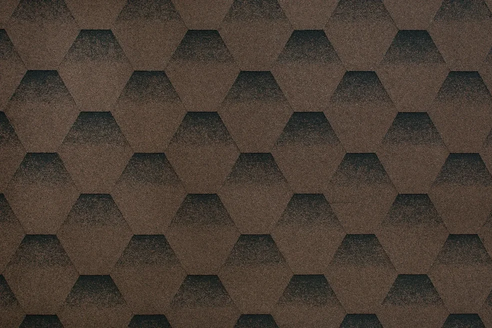 Гибкая черепица (Керабит) Kerabit K+ Коричнево-черный