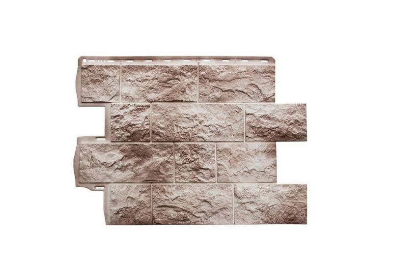 Фасадная панель АЛЬТА-ПРОФИЛЬ Туф ИСЛАНДСКИЙ