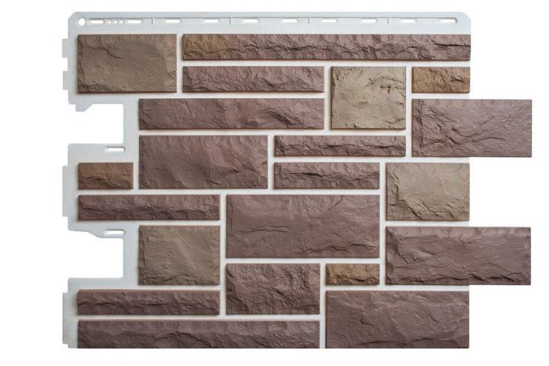 Фасадная панель АЛЬТА-ПРОФИЛЬ Камень Пражский цвет 03