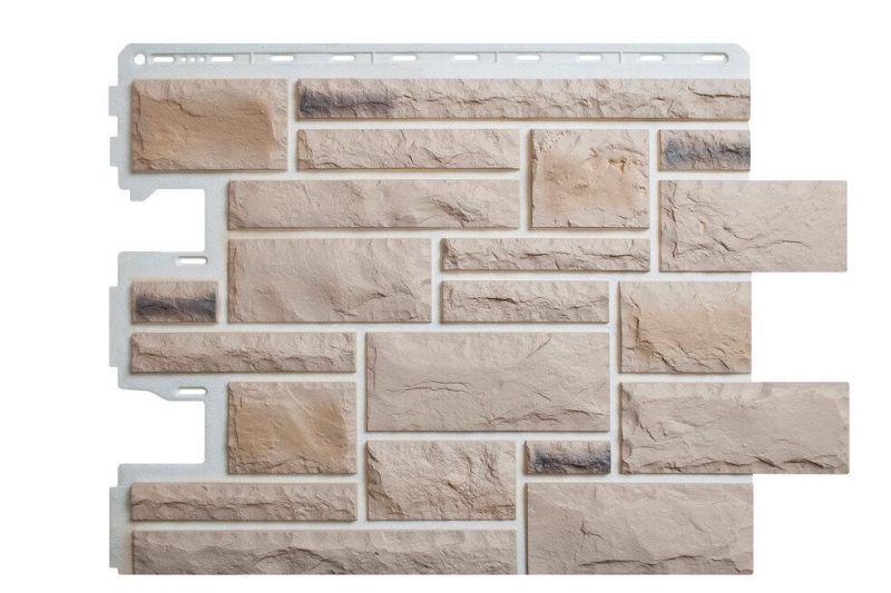 Фасадная панель АЛЬТА-ПРОФИЛЬ Камень Пражский цвет 01
