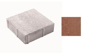 Плитка тротуарная ВЫБОР ЛА-Линия А.2.К.4 гладкий цвет красный 200*200*40 мм