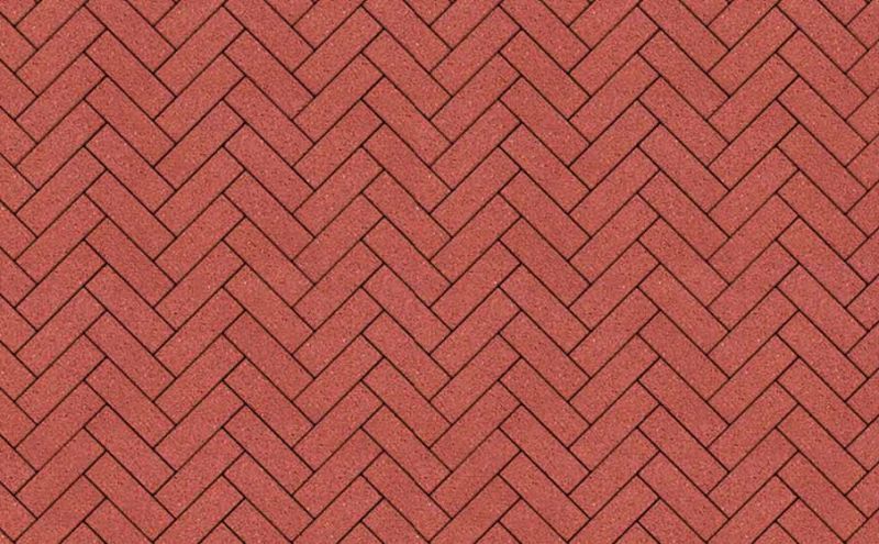 Плитка тротуарная ВЫБОР Паркет Б.4.П.6 гладкий цвет красный 180*60*60 мм