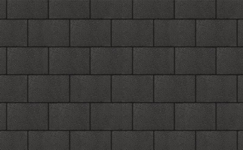 Плитка тротуарная ВЫБОР ЛА-Линия Б.1.П.8 гладкий цвет черный