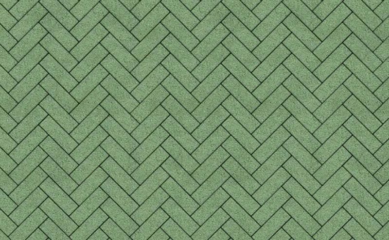 Плитка тротуарная ВЫБОР Паркет Б.4.П.6 гладкий цвет зеленый 180*60*60 мм