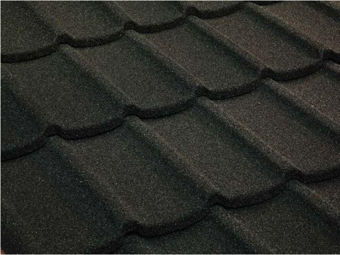 Композитная черепица Tilcor Tudor Древесный уголь